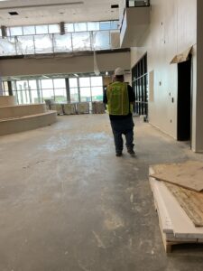 Industrial warehouse floor coating